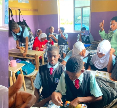 Classroom discussion at Real Light Schools